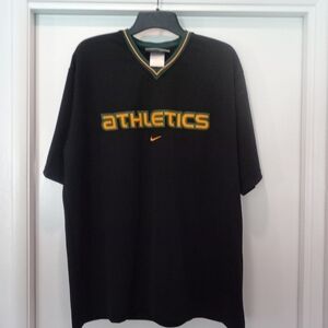 Athletics Black and Gold Men's Jersey